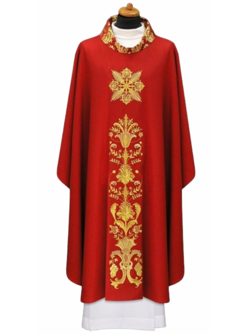 Red Chasuble AU3098