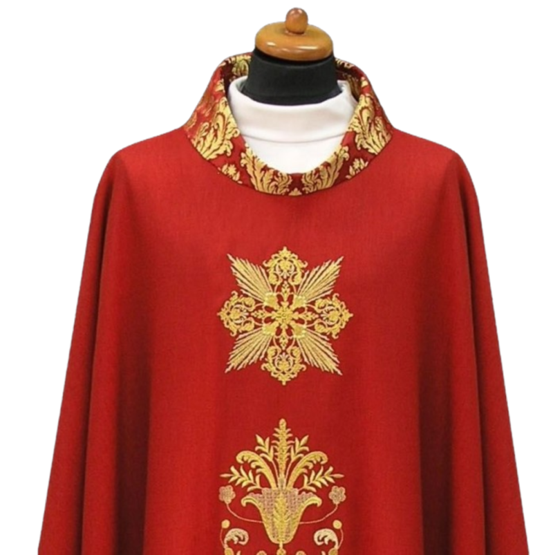 Red Chasuble AU30982
