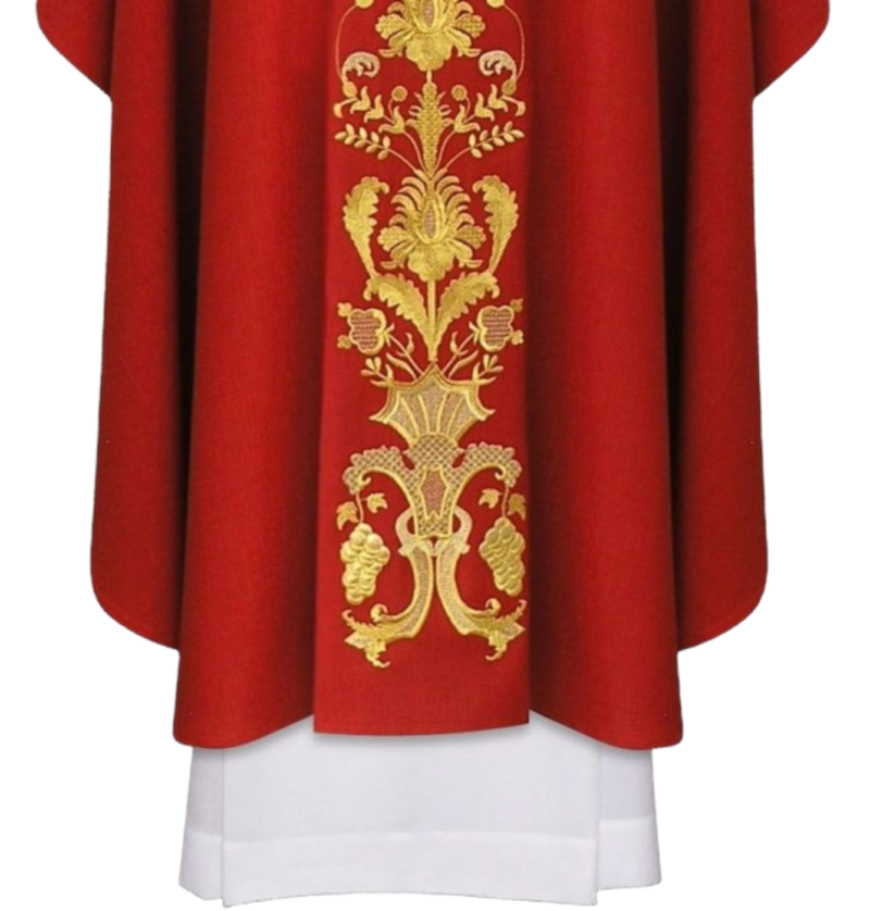 Red Chasuble AU30983