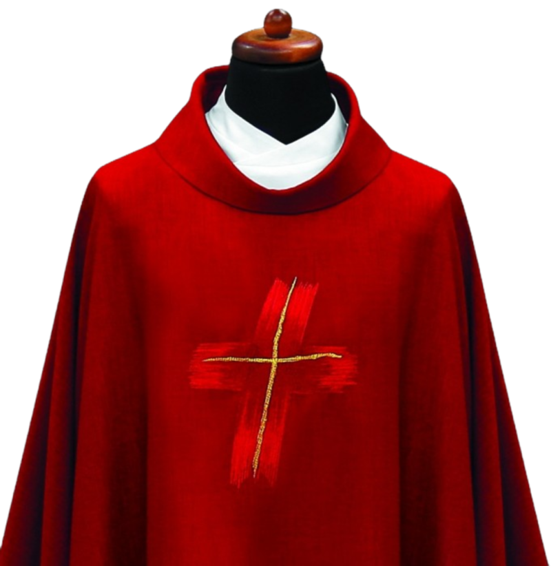 Red Chasuble AU31021