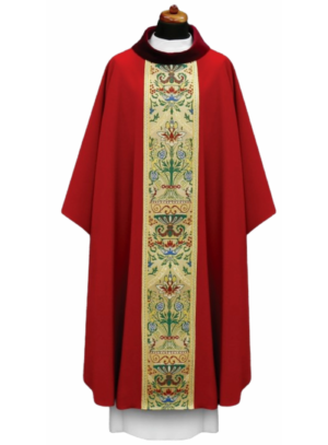 Red Chasuble AU3105