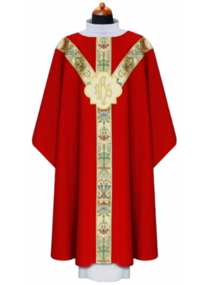Red Chasuble AU3107