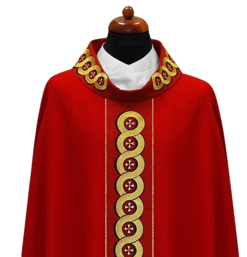 Red Chasuble AU31191