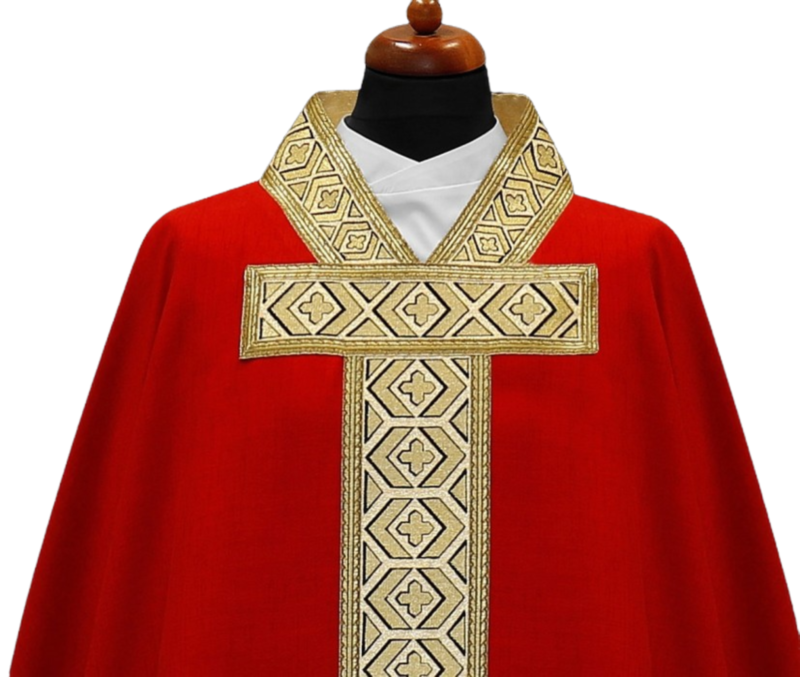 Red Chasuble AU31221