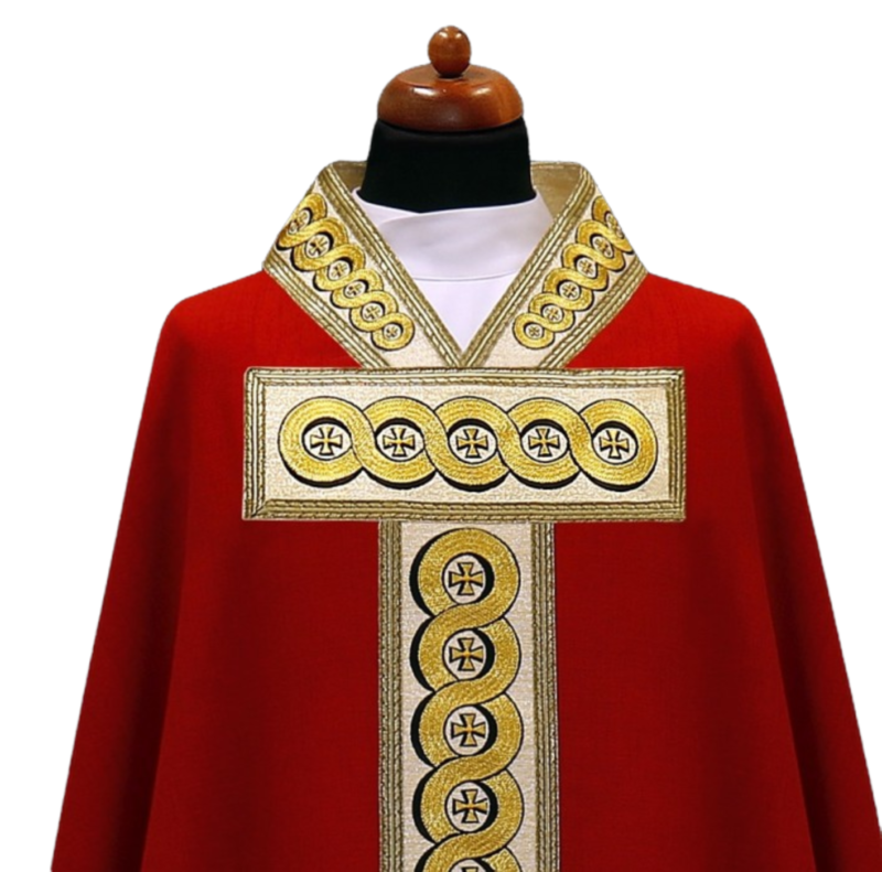 Red Chasuble AU31241