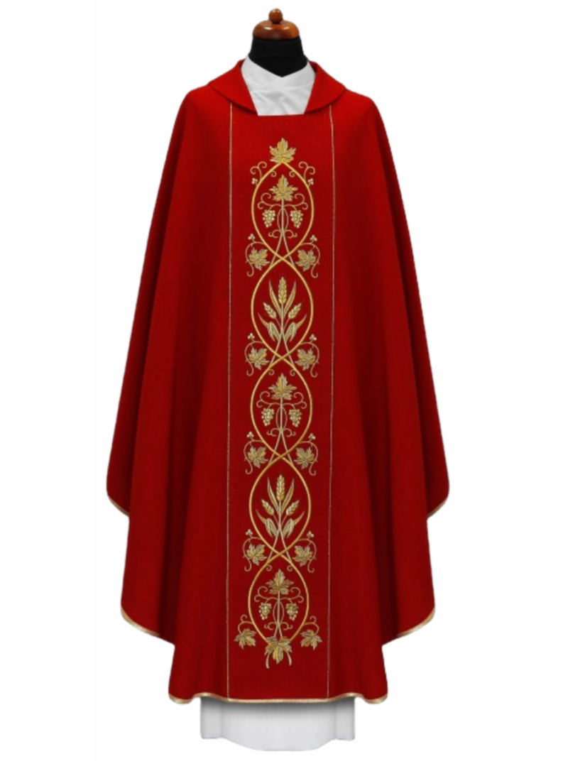 Red Chasuble AU3129