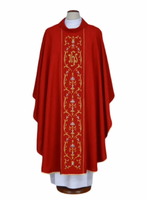 Red Chasuble AU3136