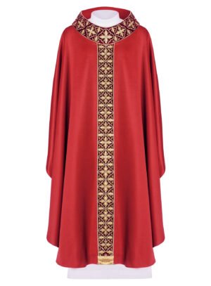 Red Chasuble Stones 1302