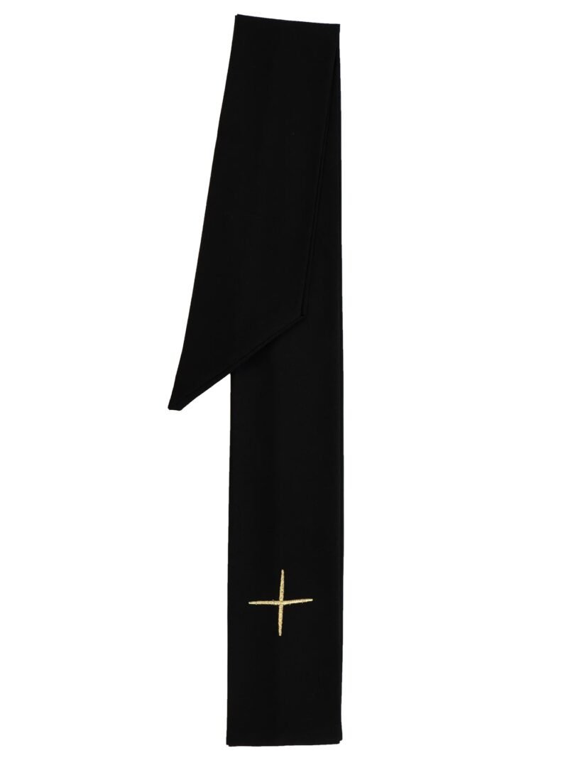 Black Embroidered Chasuble BE050112