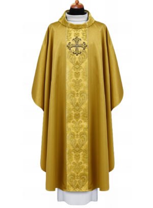 Golden Embroidered Chasuble GY09001