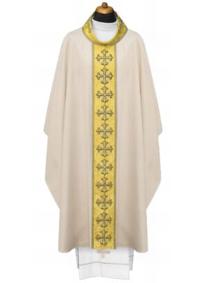 Golden Embroidered Chasuble GY09002