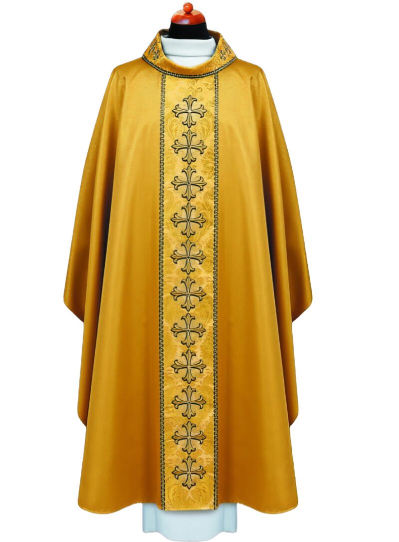 Golden Embroidered Chasuble GY09003