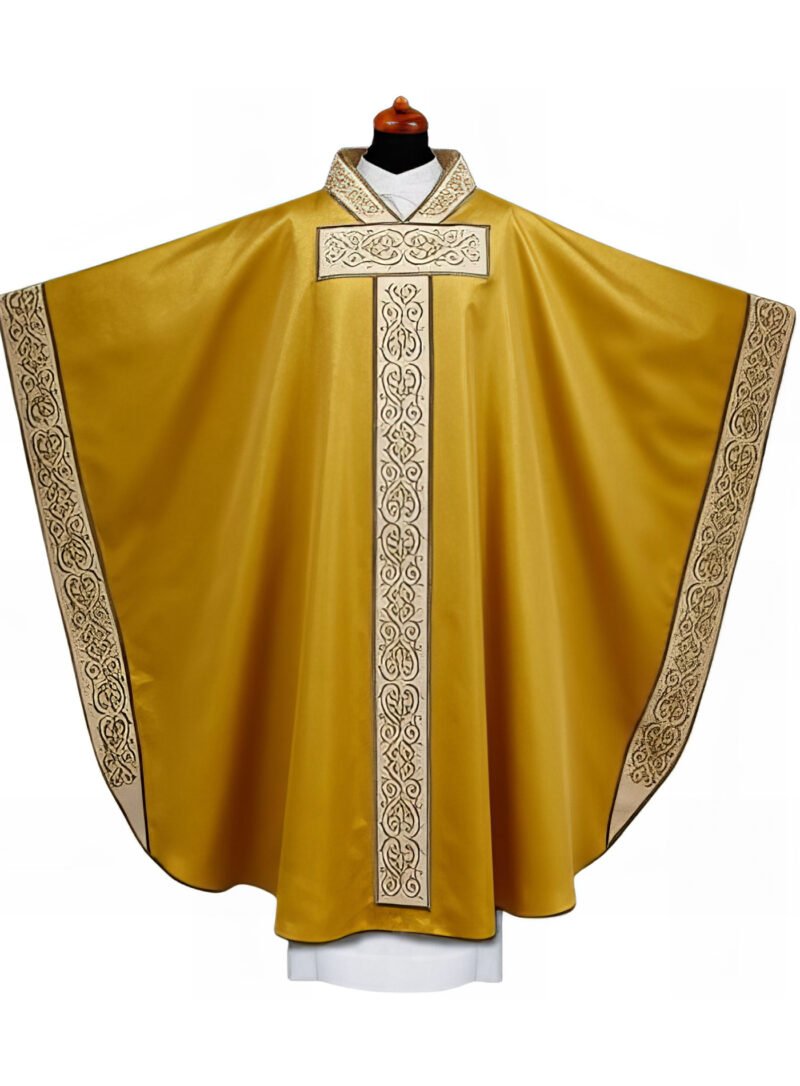 Golden Embroidered Chasuble GY09006