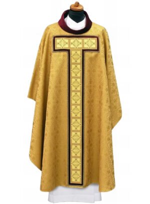 Golden Embroidered Chasuble GY09007