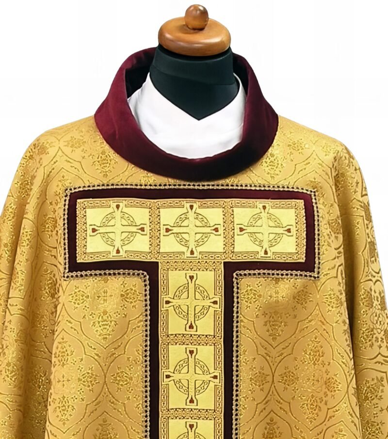 Golden Embroidered Chasuble GY090071