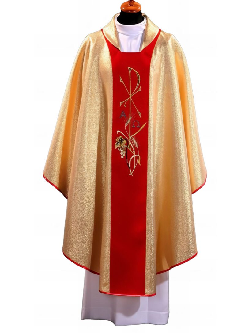 Golden Embroidered Chasuble GY09008
