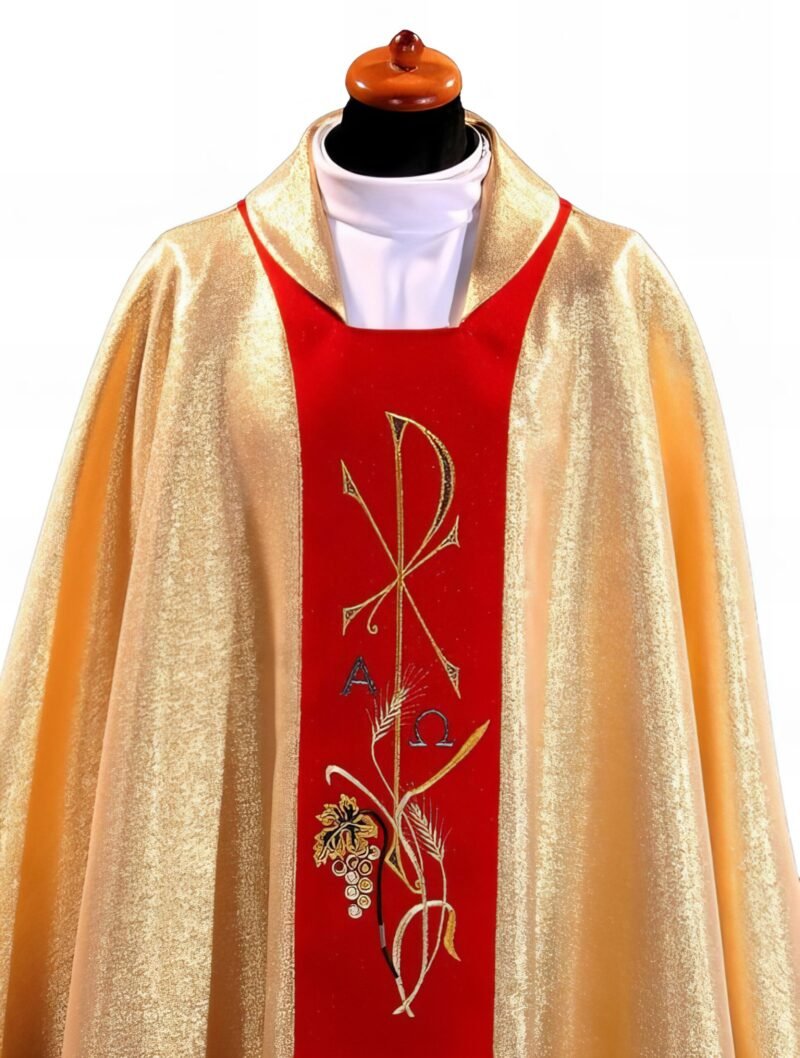 Golden Embroidered Chasuble GY090081