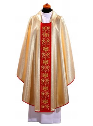 Golden Embroidered Chasuble GY09009