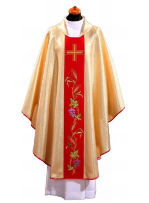 Golden Embroidered Chasuble GY09010