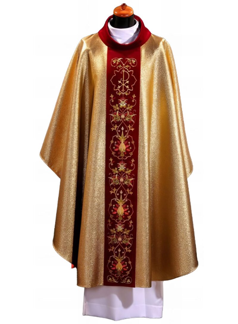 Golden Embroidered Chasuble GY09011