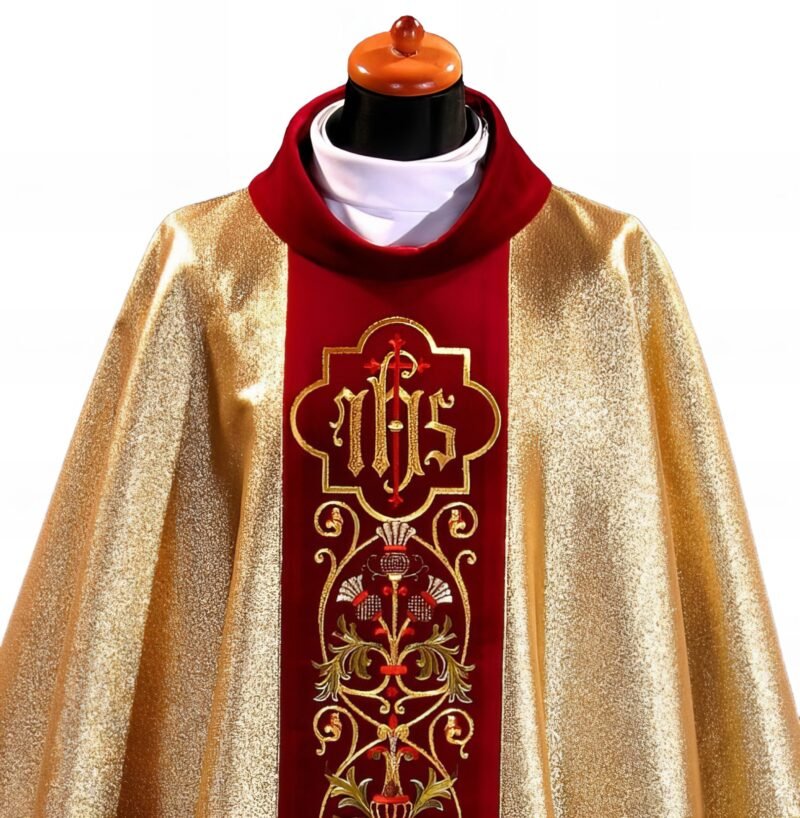 Golden Embroidered Chasuble GY090121