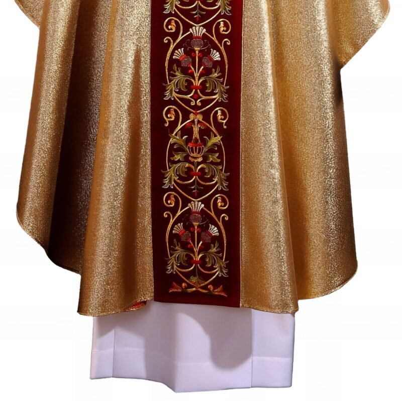 Golden Embroidered Chasuble GY090122