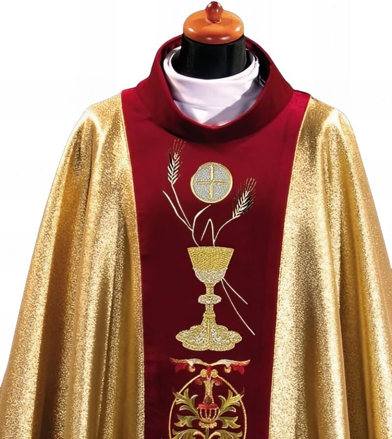Golden Embroidered Chasuble GY090131