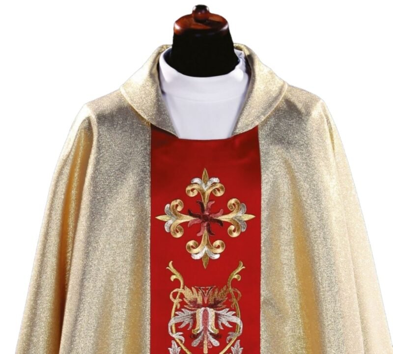 Golden Embroidered Chasuble GY090151