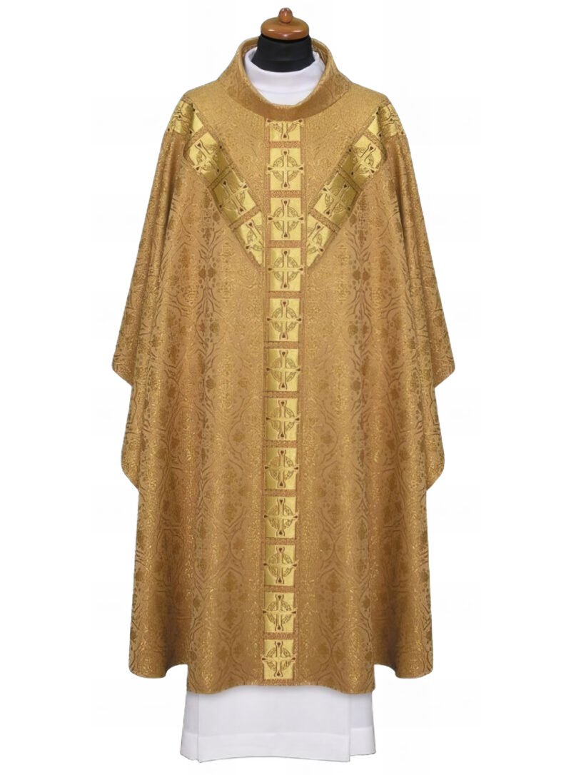 Golden Embroidered Chasuble GY09020