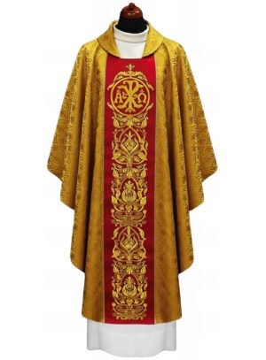 Golden Embroidered Chasuble GY09021