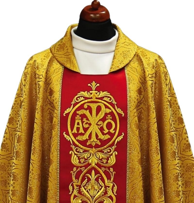 Golden Embroidered Chasuble GY090211