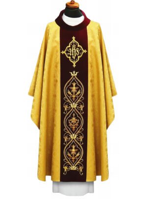 Golden Embroidered Chasuble GY09022