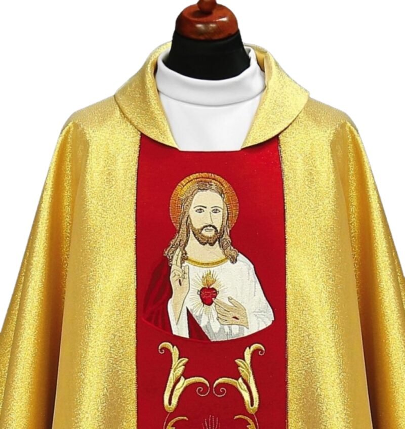 Golden Embroidered Chasuble GY090231