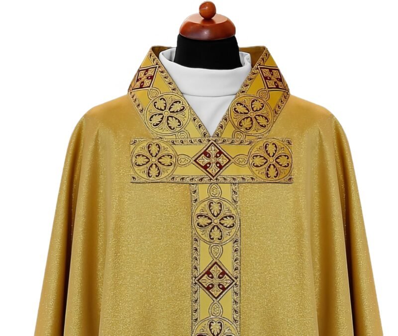 Golden Embroidered Chasuble GY090241