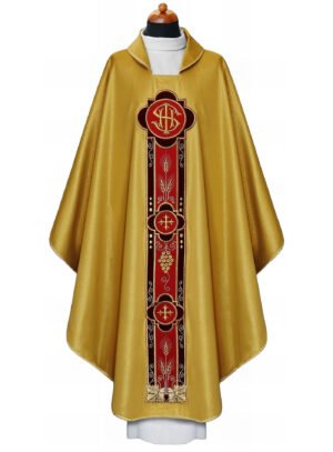 Golden Embroidered Chasuble GY09027