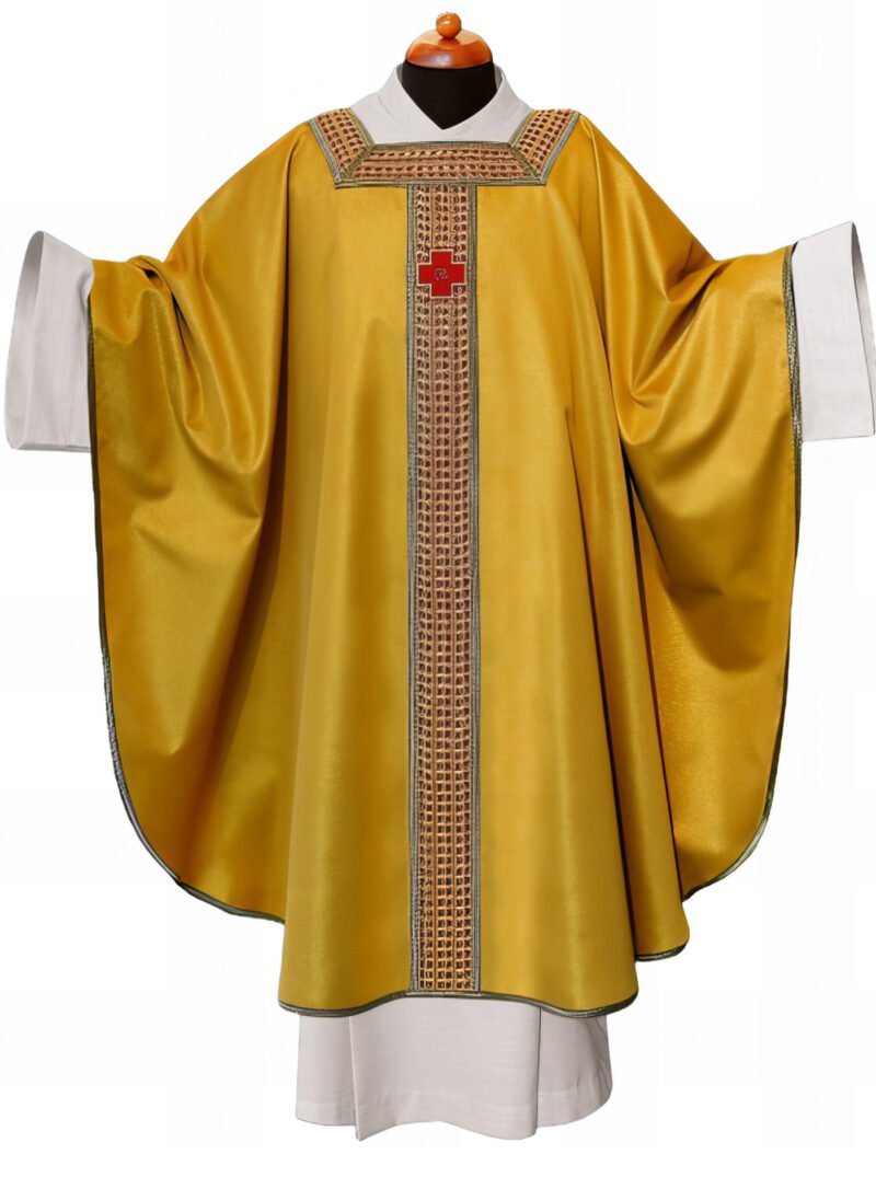 Golden Embroidered Chasuble GY09029