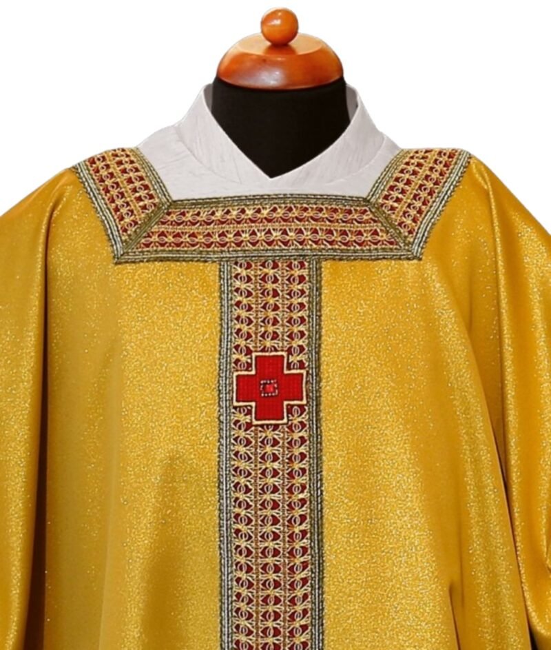 Golden Embroidered Chasuble GY090291