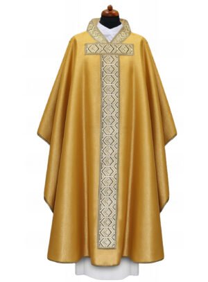 Golden Embroidered Chasuble GY09030