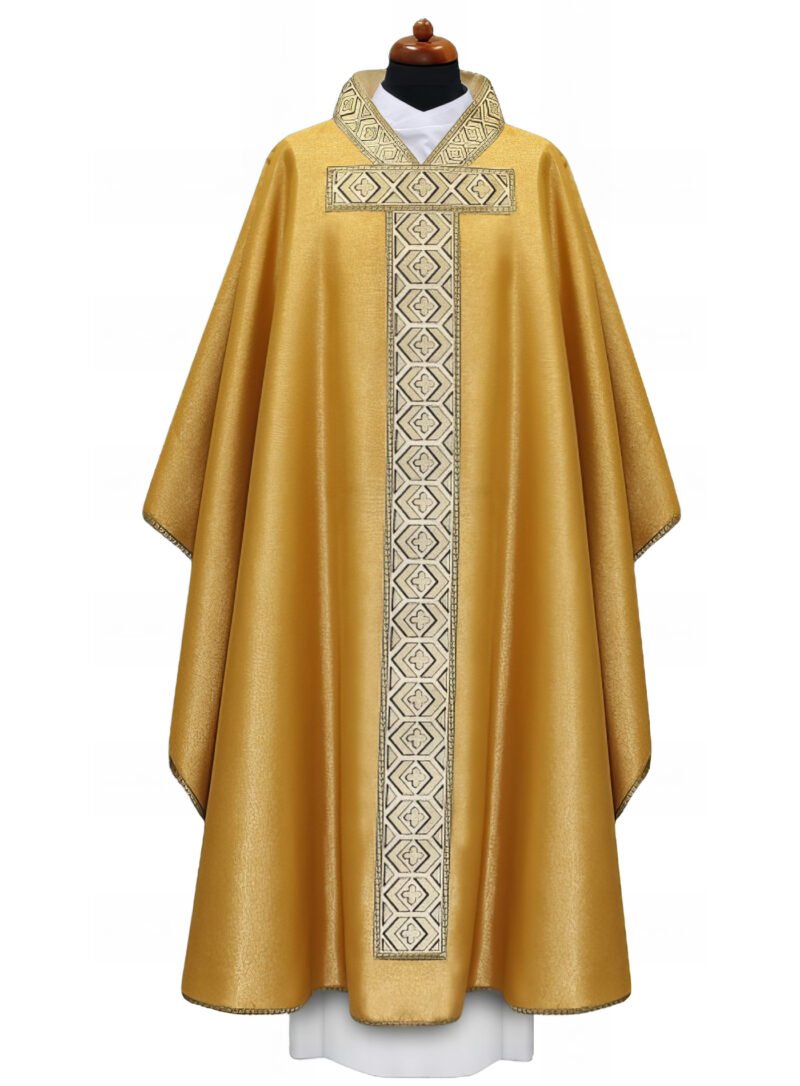 Golden Embroidered Chasuble GY09030