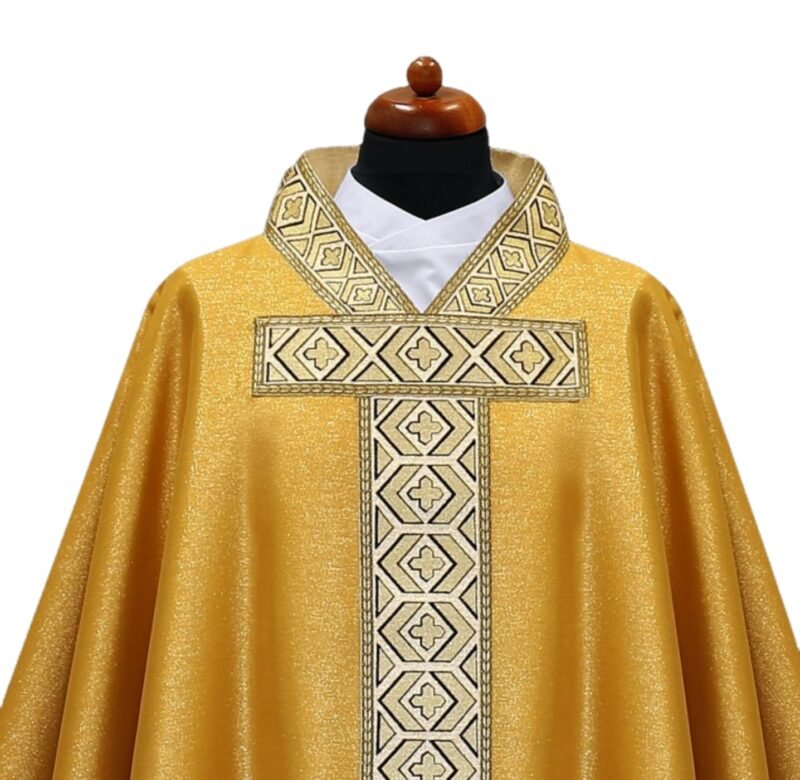 Golden Embroidered Chasuble GY090301