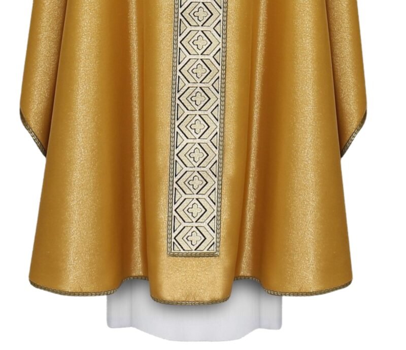 Golden Embroidered Chasuble GY090302