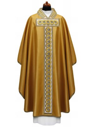 Golden Embroidered Chasuble GY09031