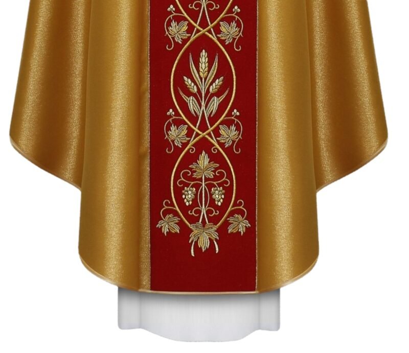 Golden Embroidered Chasuble GY090342