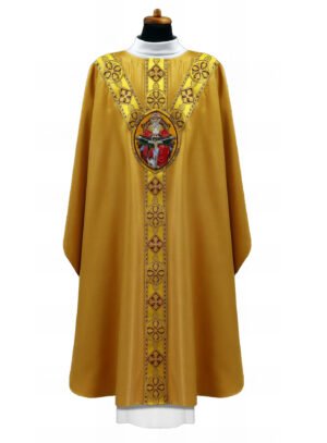Golden Embroidered Chasuble GY09035