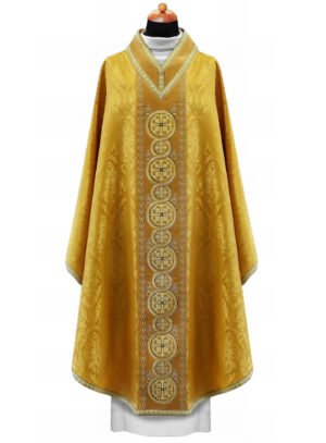 Golden Embroidered Chasuble GY09037