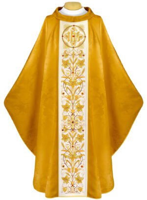 Golden Embroidered Chasuble GY09040