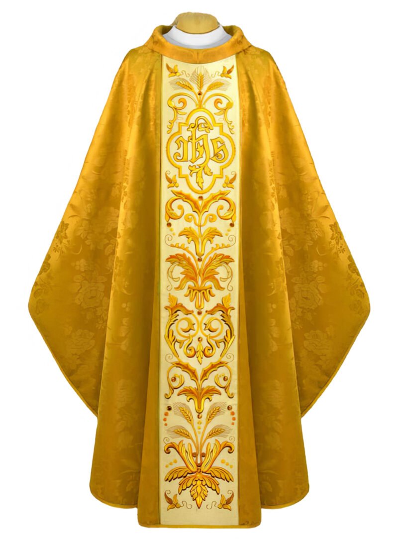 Golden Embroidered Chasuble GY09043