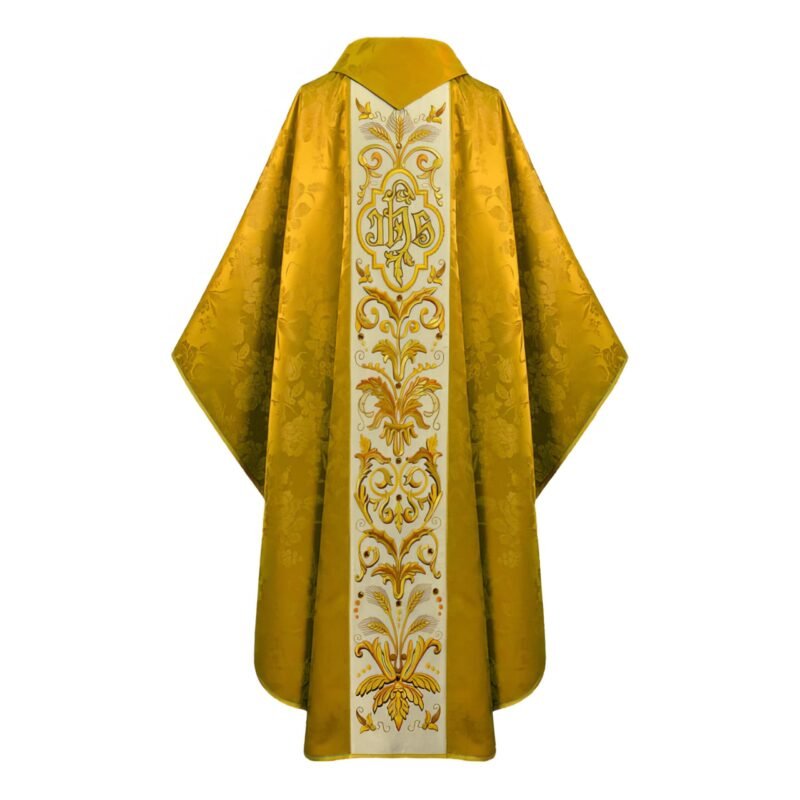 Golden Embroidered Chasuble GY090431