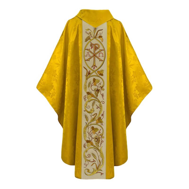 Golden Embroidered Chasuble GY090441