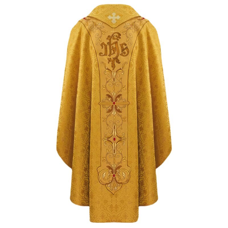 Golden Embroidered Chasuble GY090461